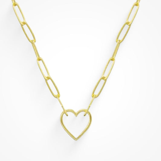 Evry Jewels Hub Link To My Heart Necklace