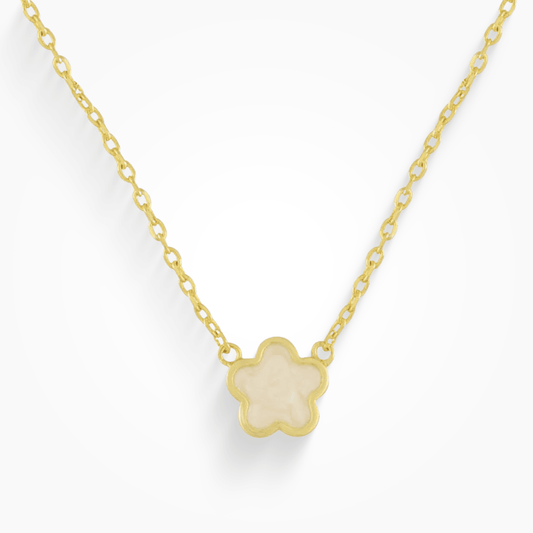 Evry Jewels Hub Lucky Flower Necklace