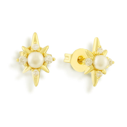 Midnight Pearl Earrings