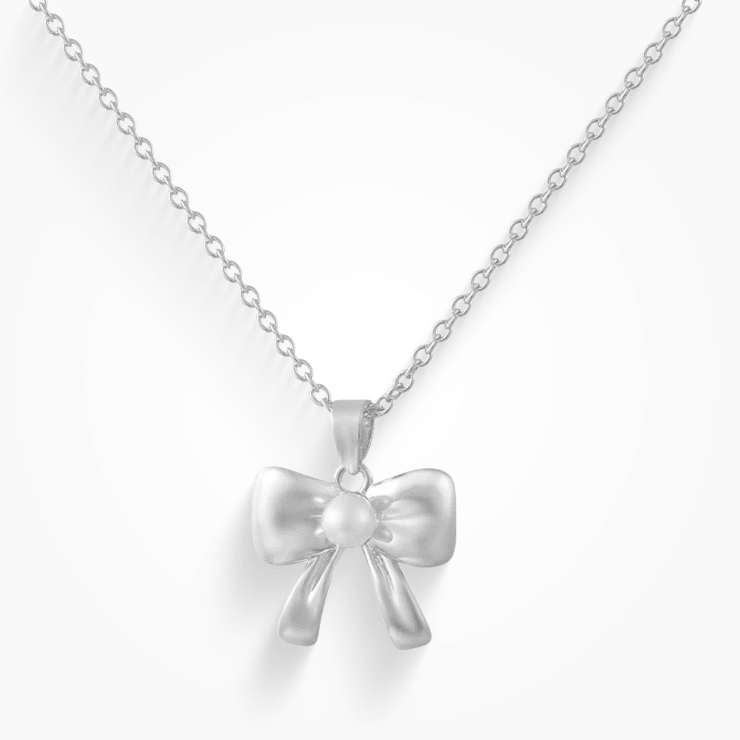 Evry Jewels Hub Put a Bow on It Necklace