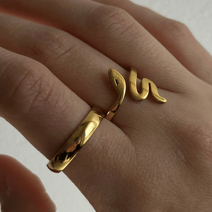 Evry Jewels Hub Serpent Ring