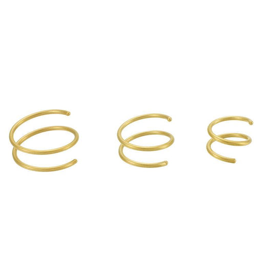 Evry Jewels Hub Spiral Nose Ring