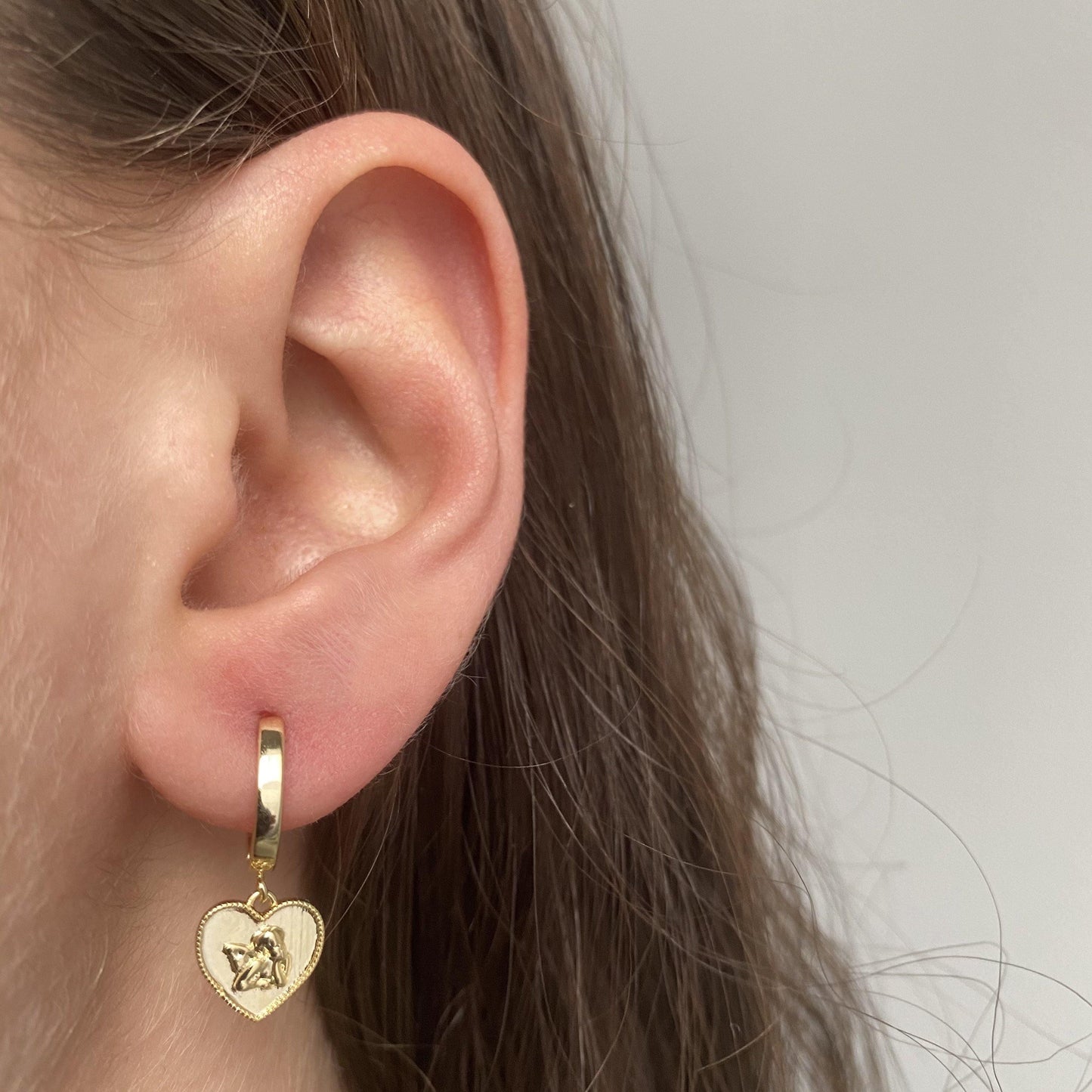 Evry Jewels Hub Struck by Angels Earrings