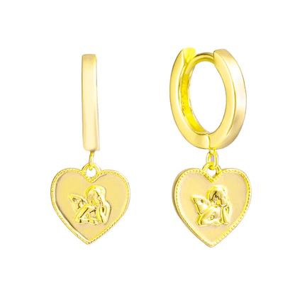 Evry Jewels Hub Struck by Angels Earrings