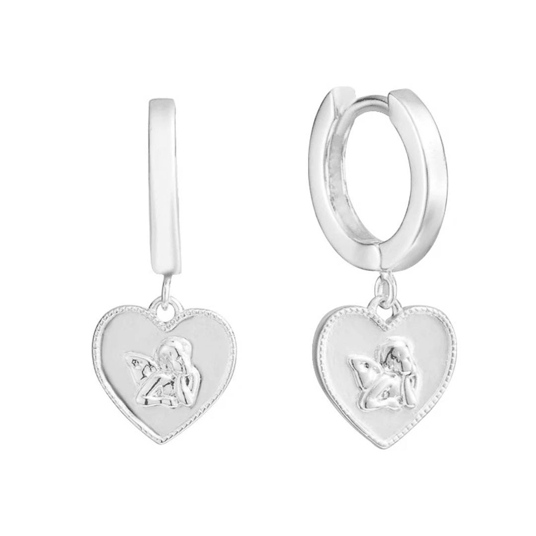 Evry Jewels Hub Struck by Angels Earrings