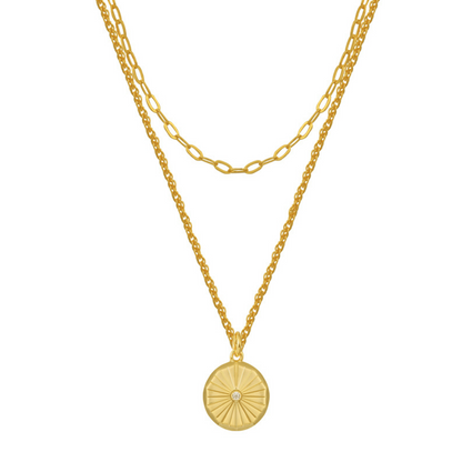 Sunbeam Layer Necklace