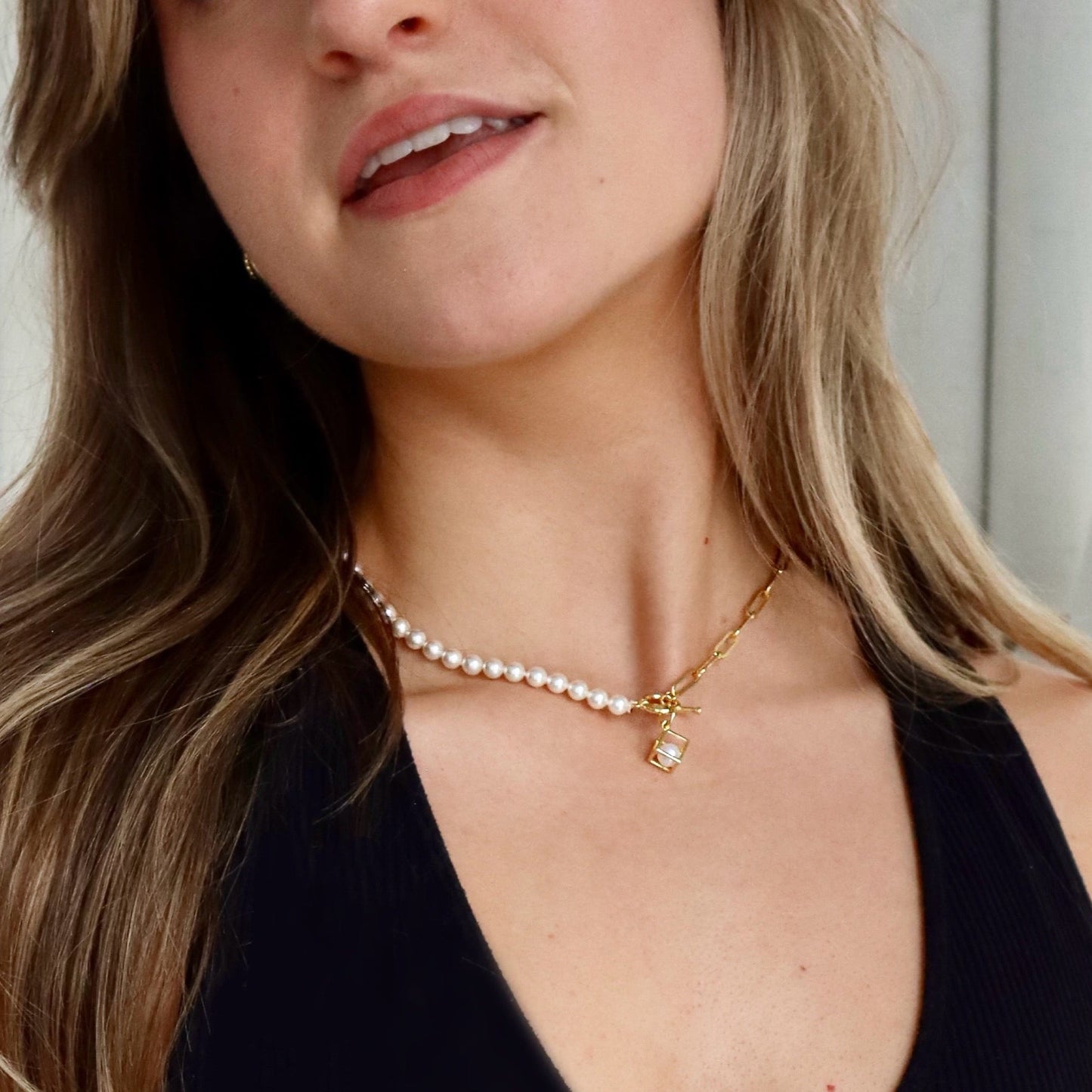 Cubic Charm Necklace