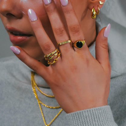 Evry Jewels Hub Twisted Love Ring
