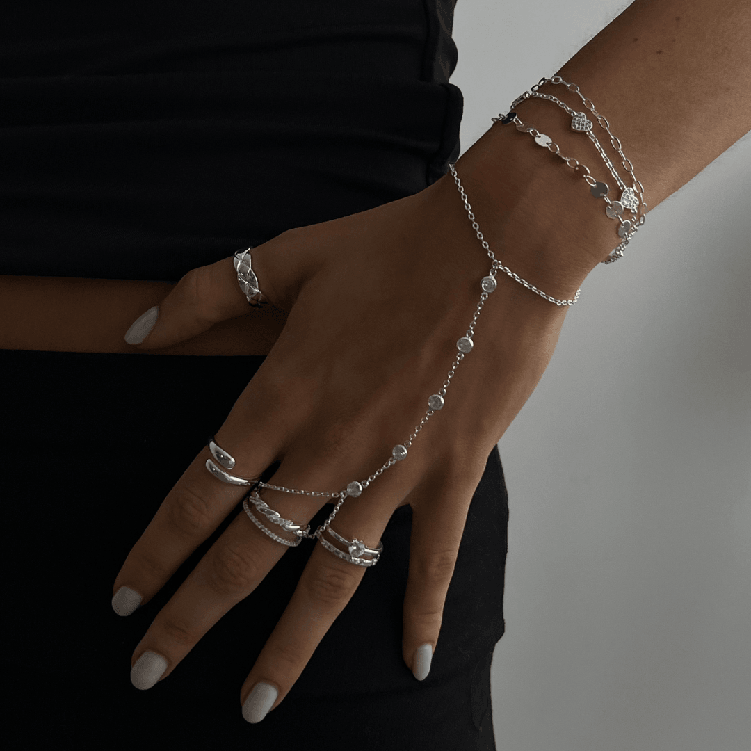 Evry Jewels Hub Two Sided Ring