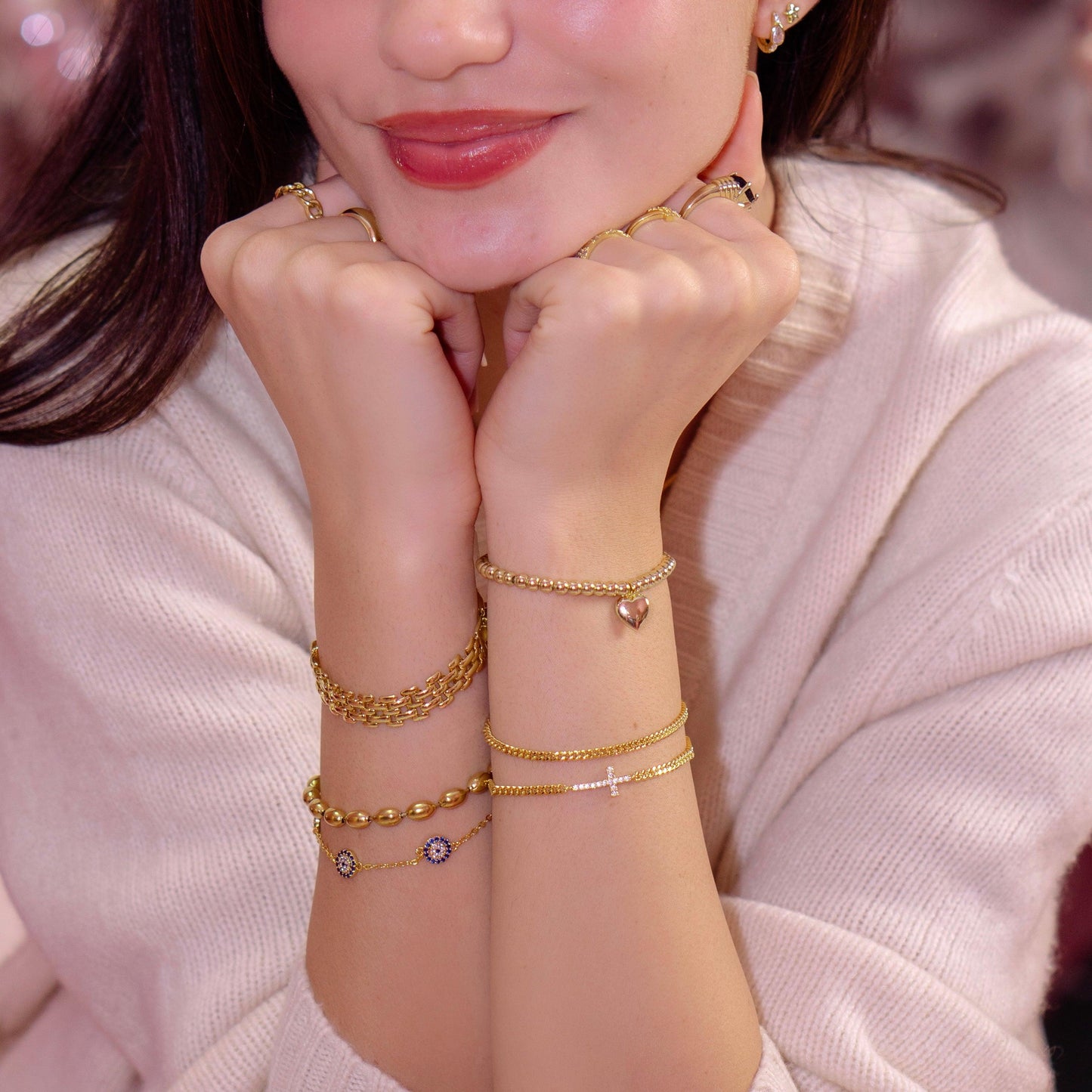 Evry Jewels Hub Watch Out Bracelet