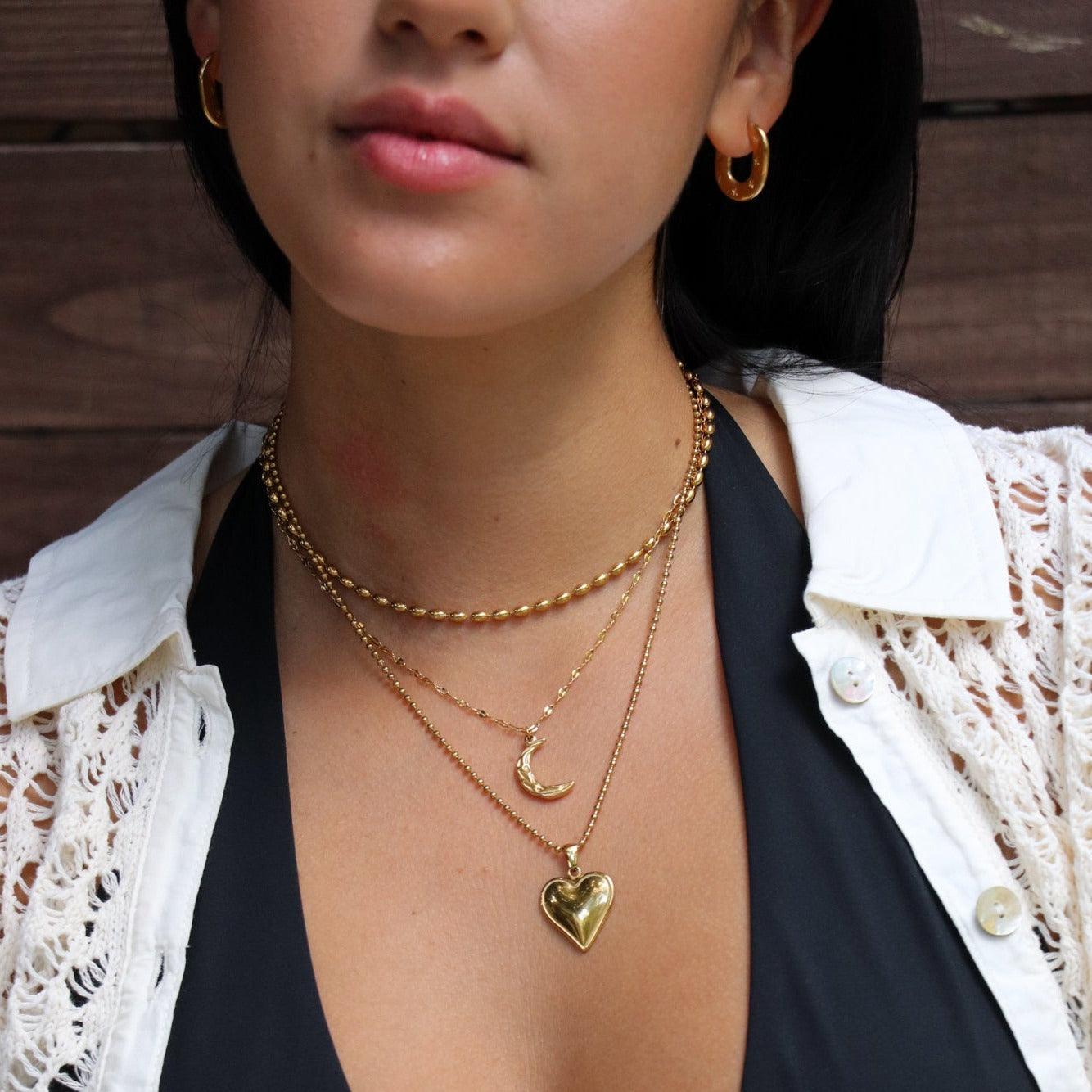 Evry Jewels Hub Whole Lotta Love Necklace