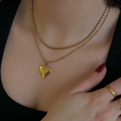 Evry Jewels Hub Whole Lotta Love Necklace