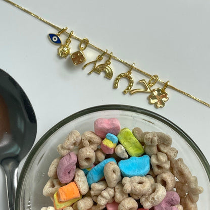 Evry Jewels Hub Wishbone Charm