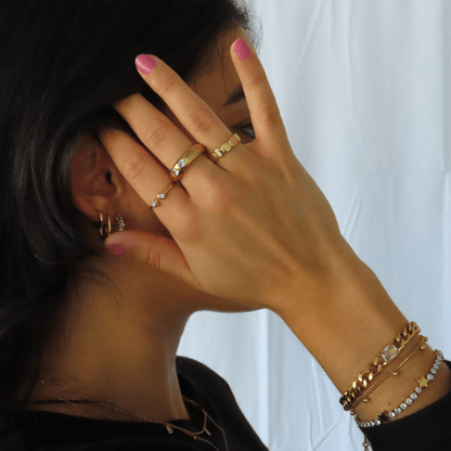 Evry Jewels Hub You & I Ring