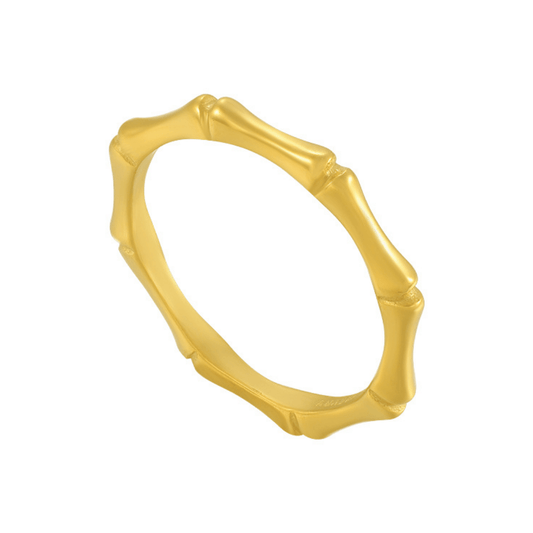 Evry Jewels Hub Bamboo Ring