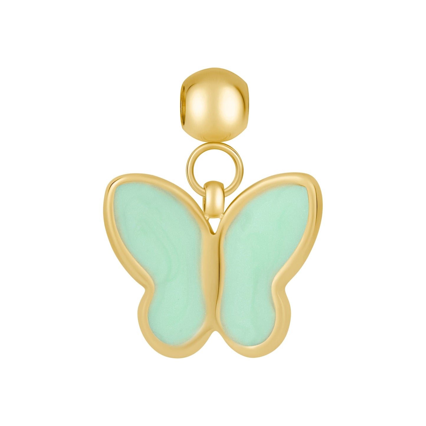 Blue Butterfly Charm