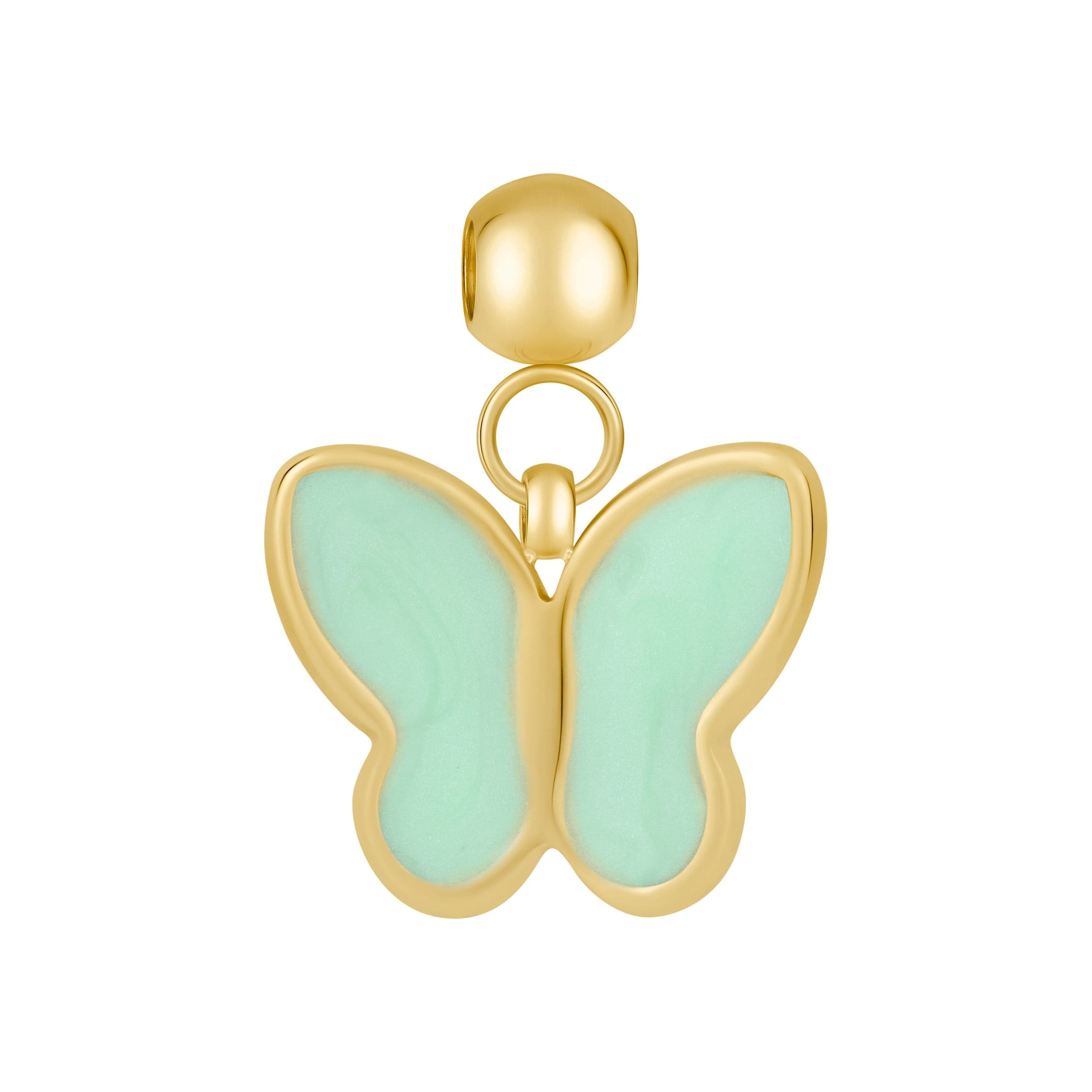 Blue Butterfly Charm
