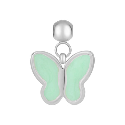 Blue Butterfly Charm