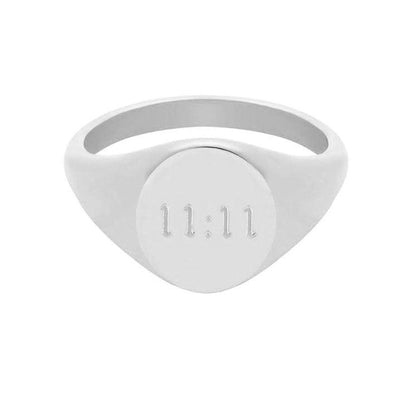 11:11 Signet Ring