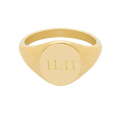 11:11 Signet Ring