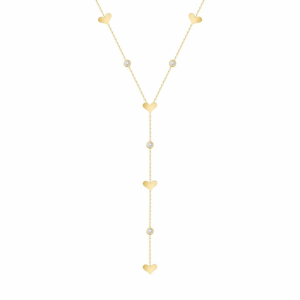 Adorned Lariat Necklace