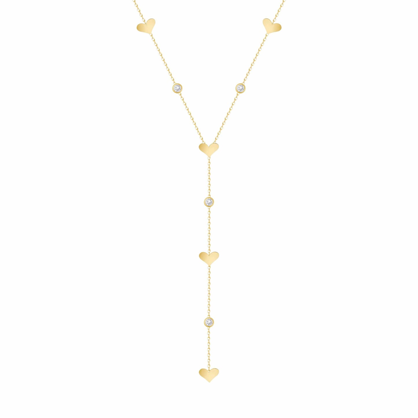 Adorned Lariat Necklace