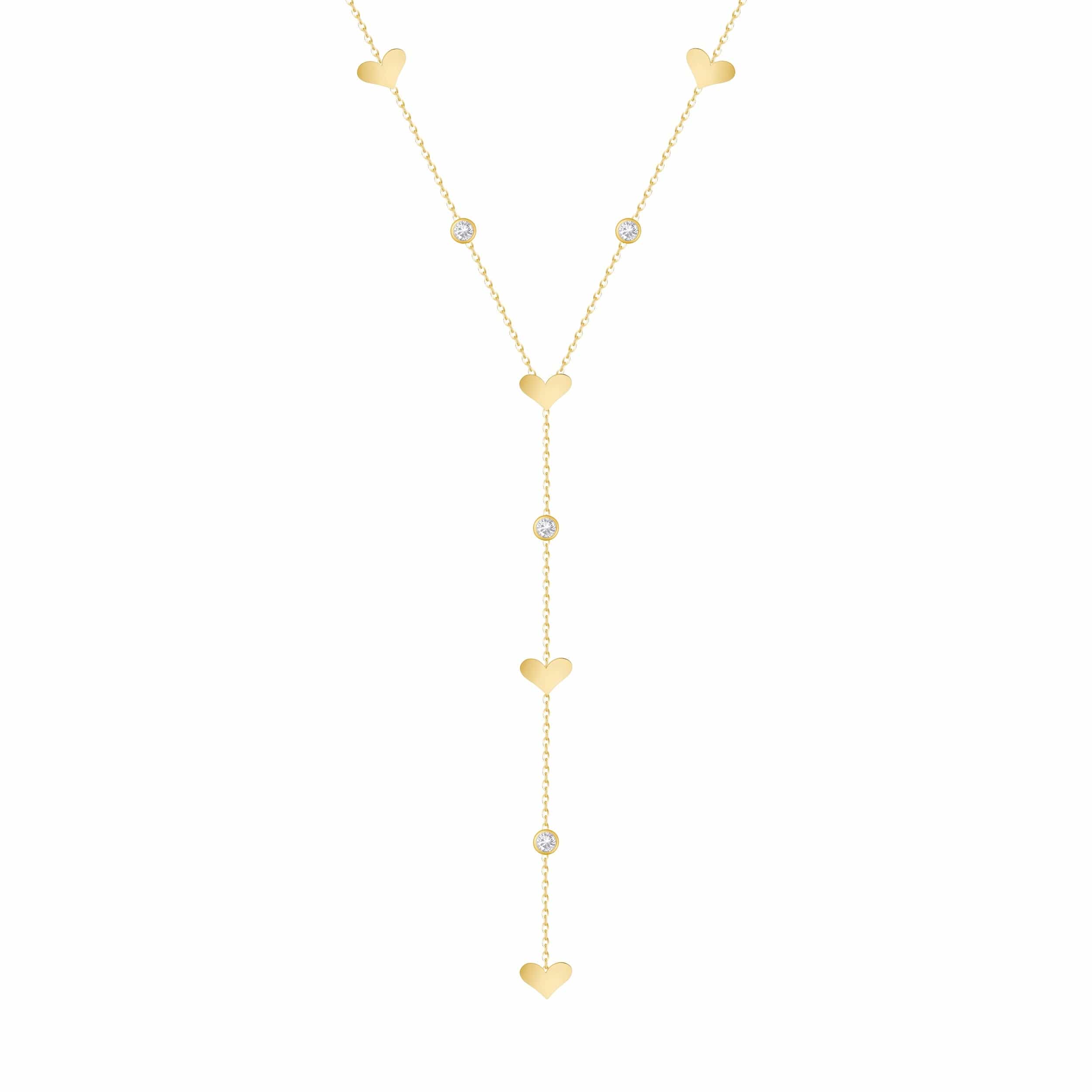 Adorned Lariat Necklace