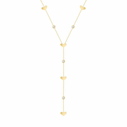 Adorned Lariat Necklace