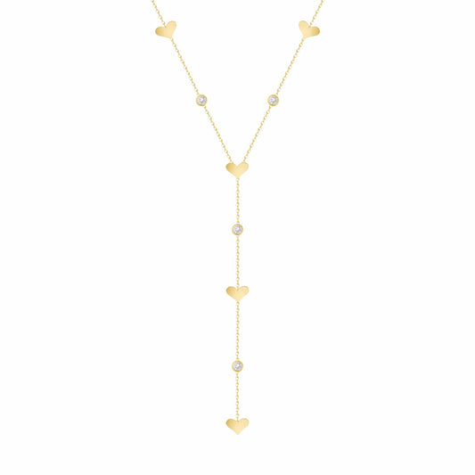 Adorned Lariat Necklace