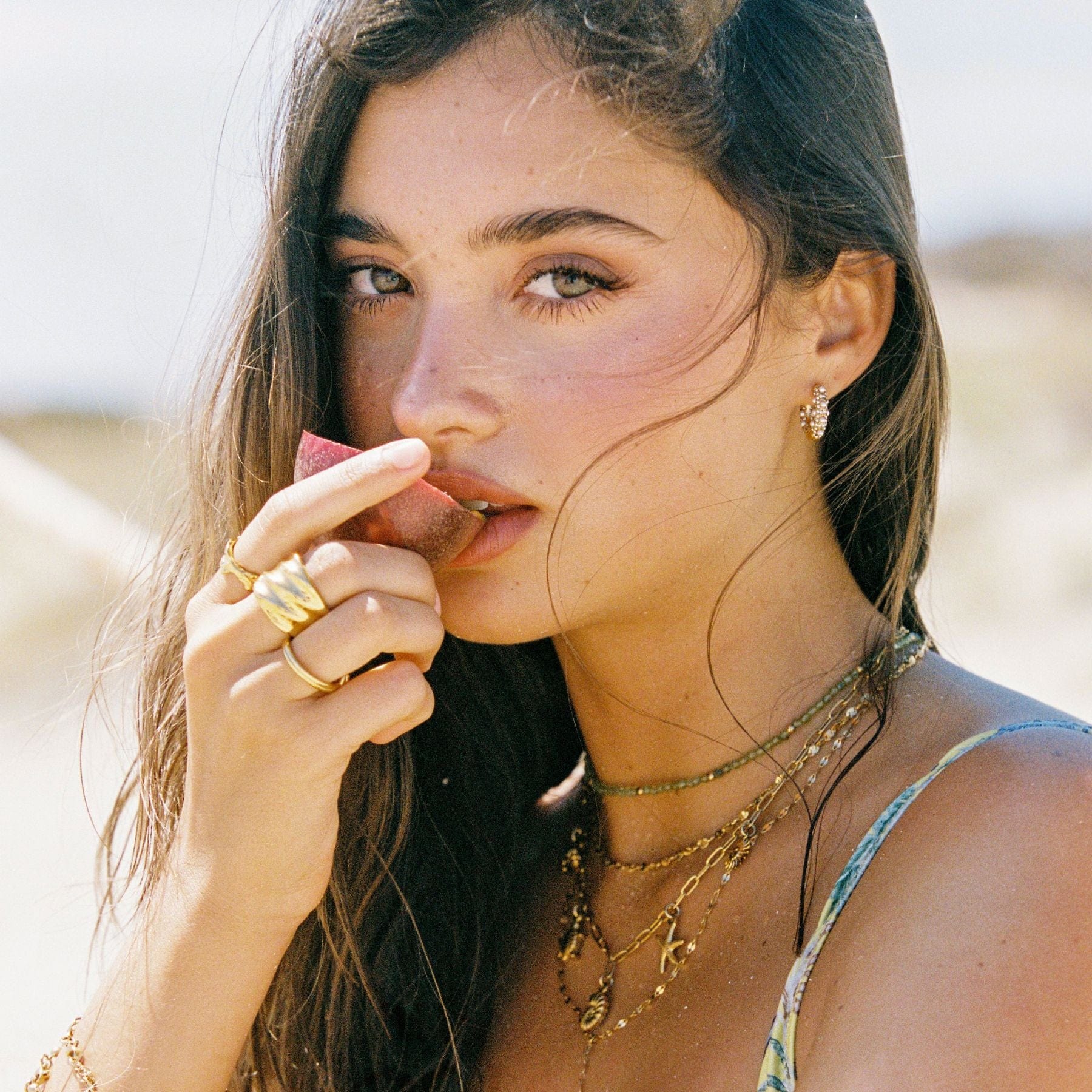 Alice Pearl Hoop Earrings