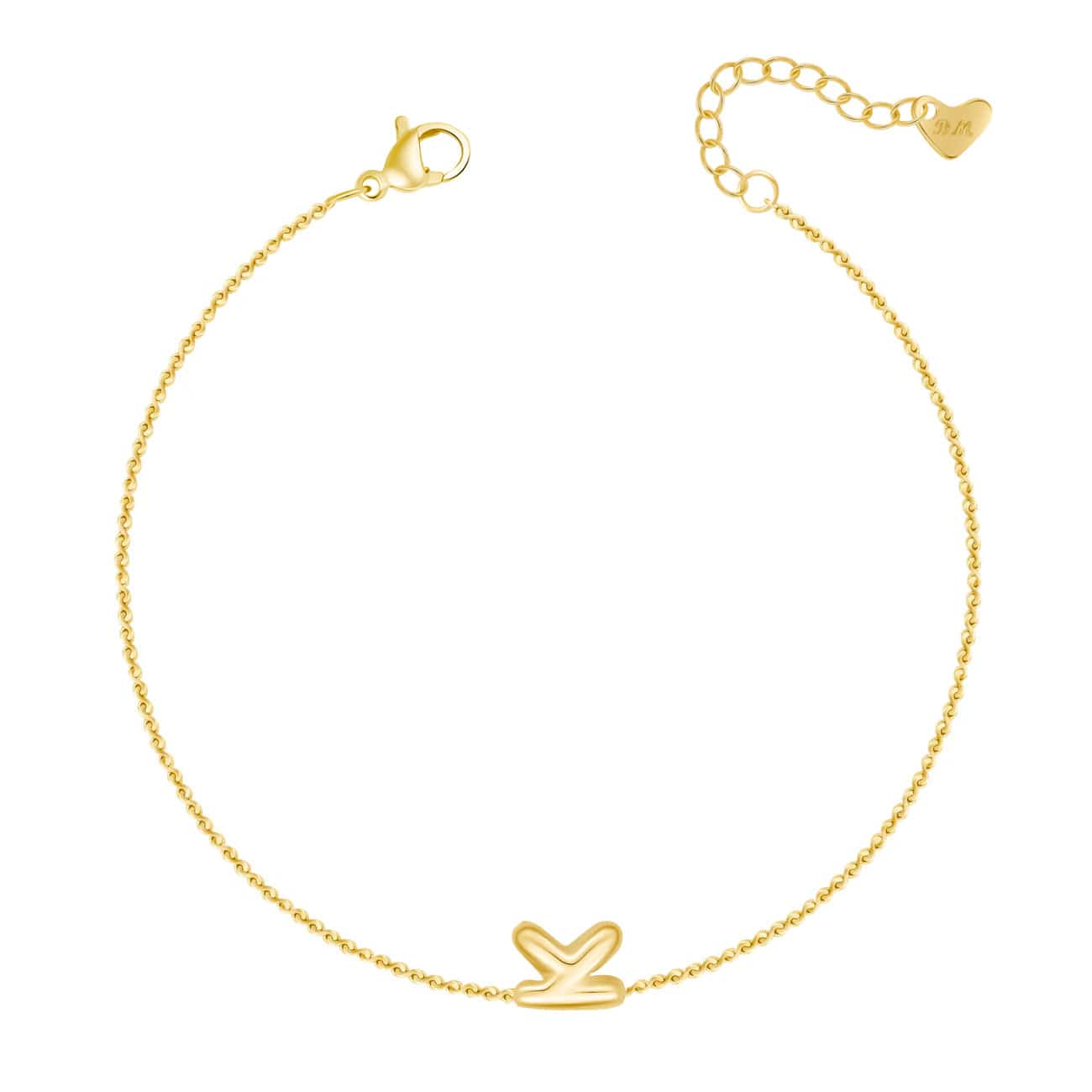 All About Me Initial Bracelet