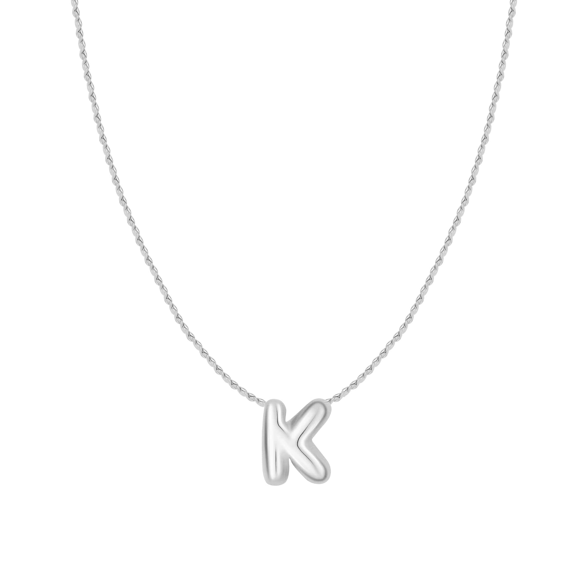 All About Me Initial Necklace
