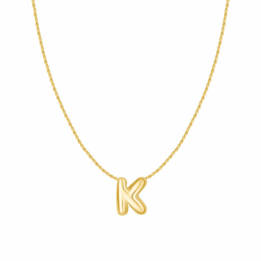 All About Me Initial Necklace