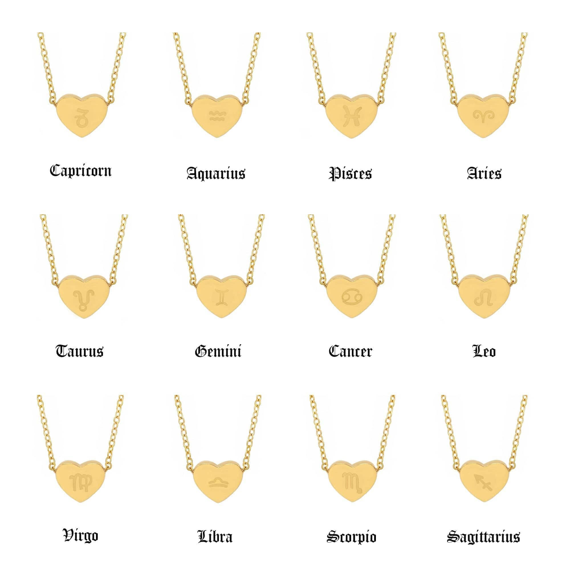 Alora Zodiac Necklace