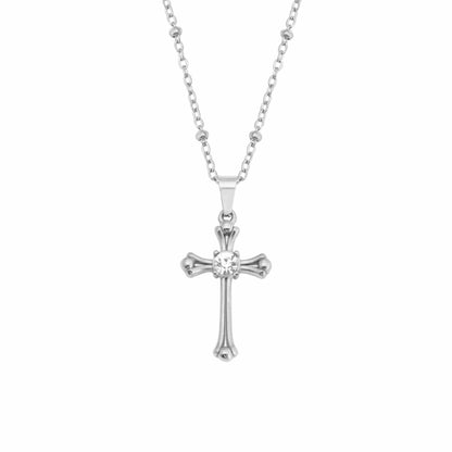 Antonella Cross Necklace