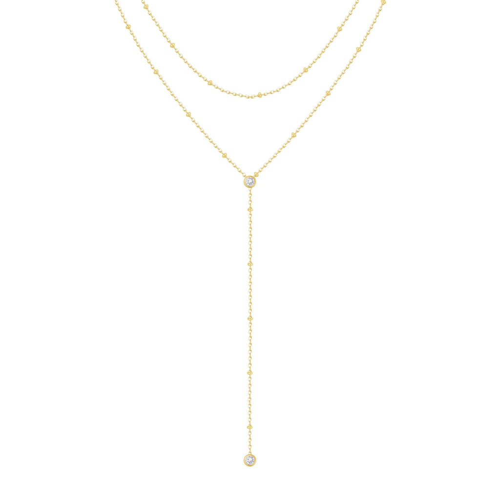 Ashlyn Layered Lariat Necklace
