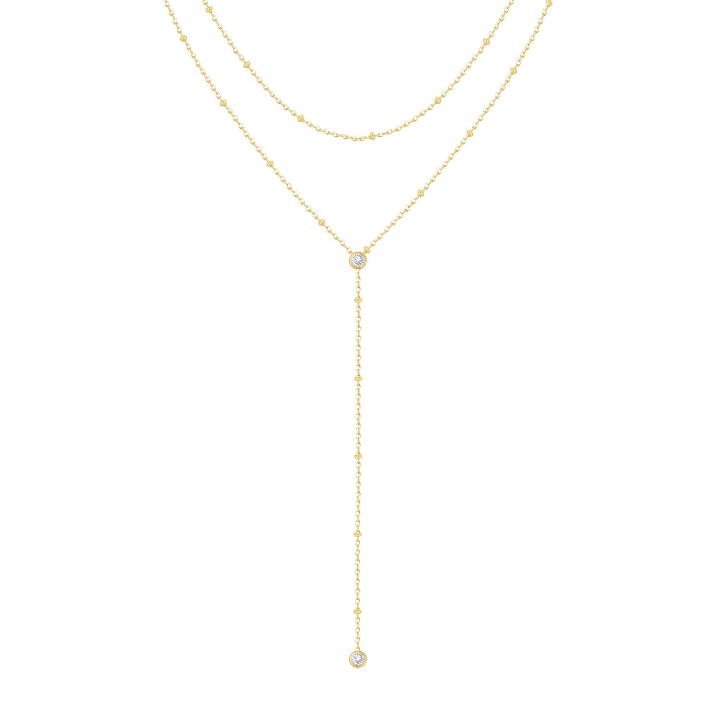 Ashlyn Layered Lariat Necklace