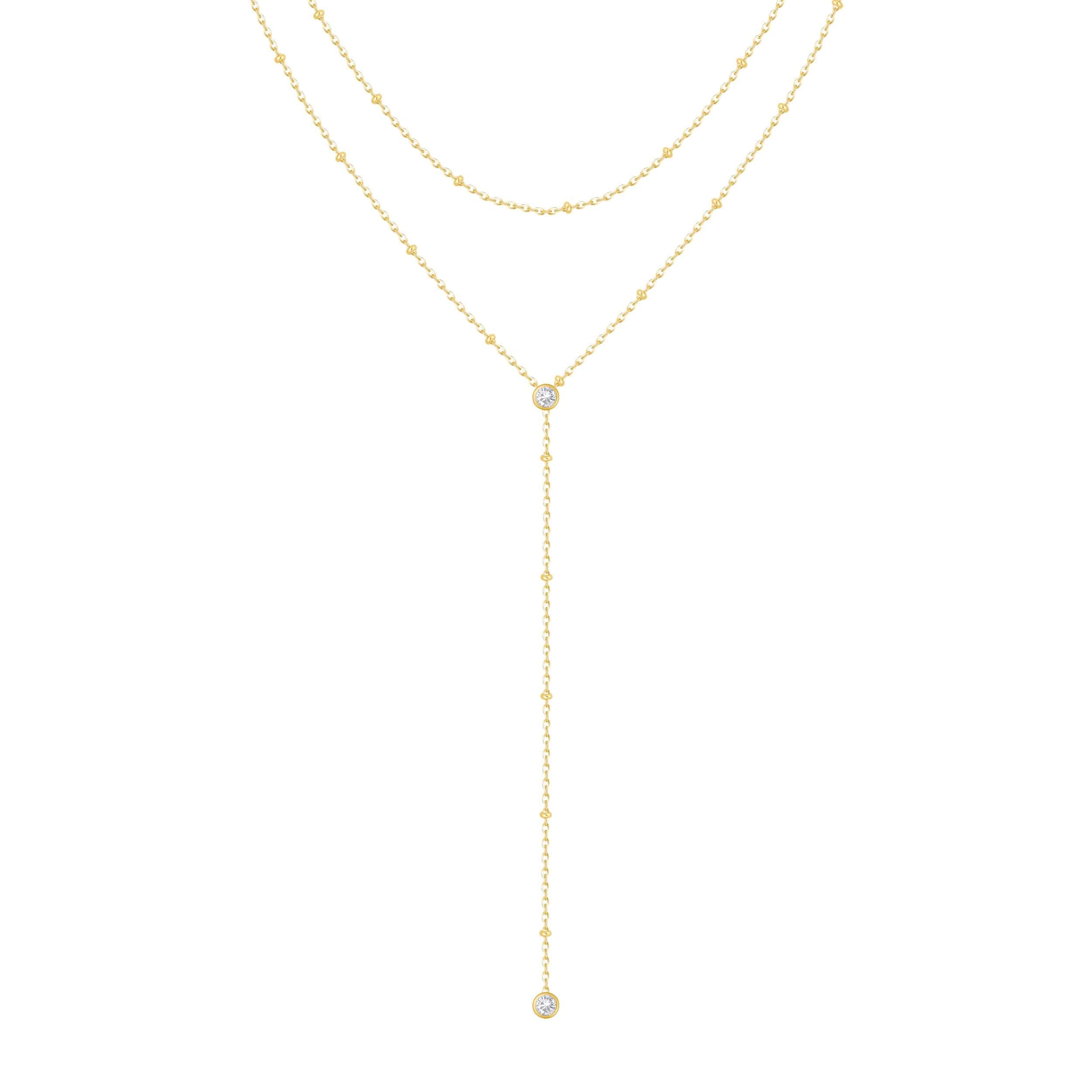 Ashlyn Layered Lariat Necklace