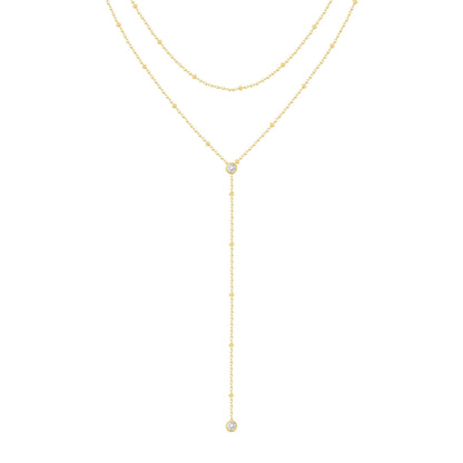 Ashlyn Layered Lariat Necklace