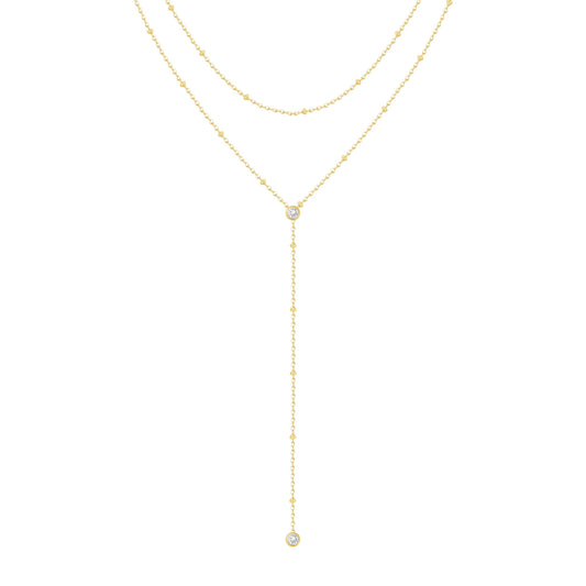 Ashlyn Layered Lariat Necklace