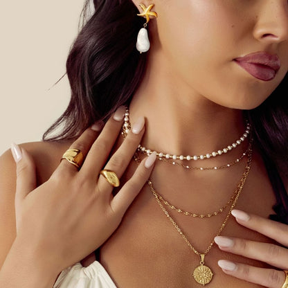 August Pearl Choker / Necklace