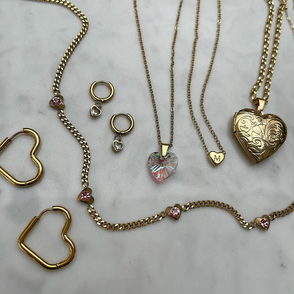 Beau Heart Locket Necklace