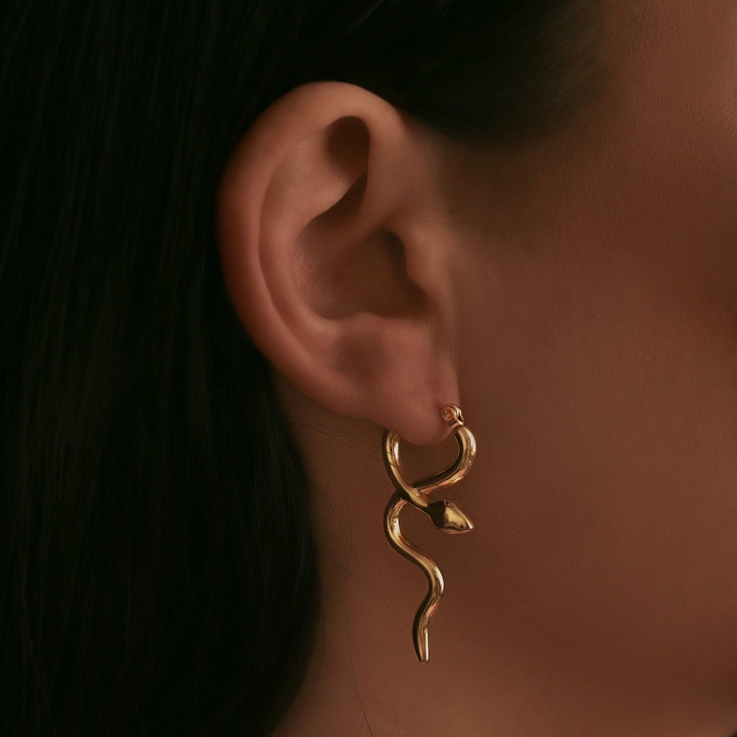 Boa Hoop Earrings