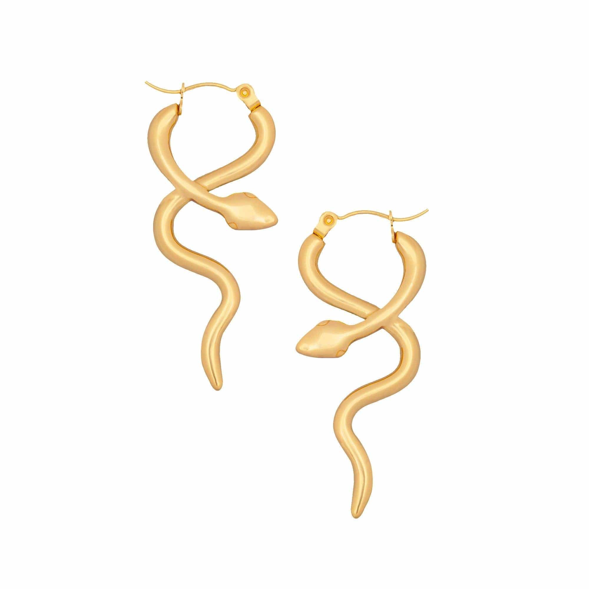 Boa Hoop Earrings