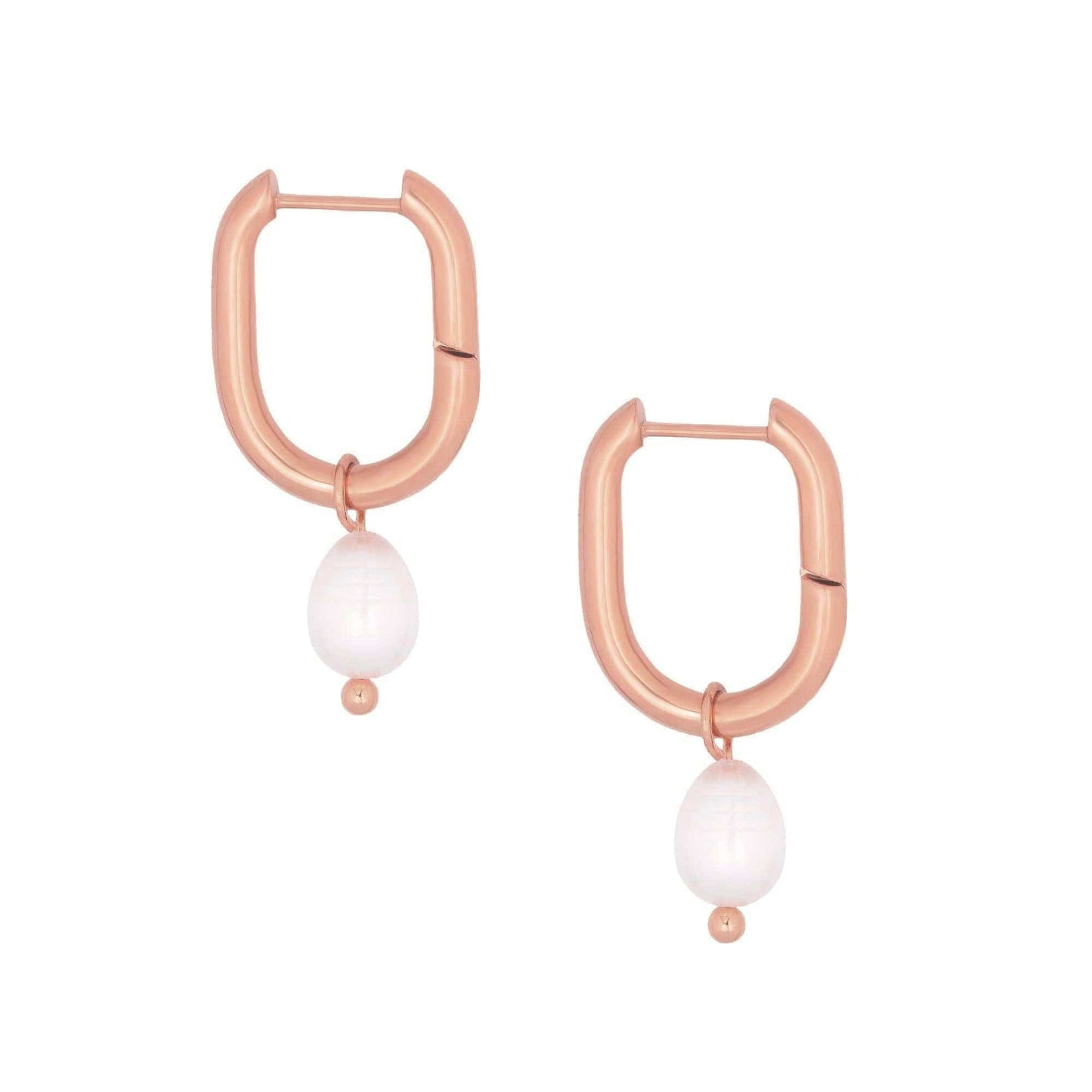 Bora Bora Pearl Hoop Earrings