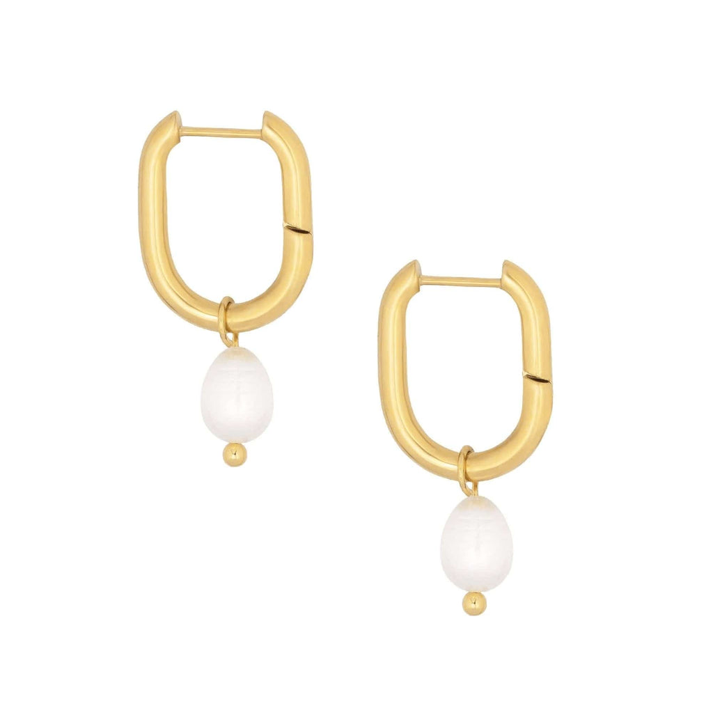 Bora Bora Pearl Hoop Earrings