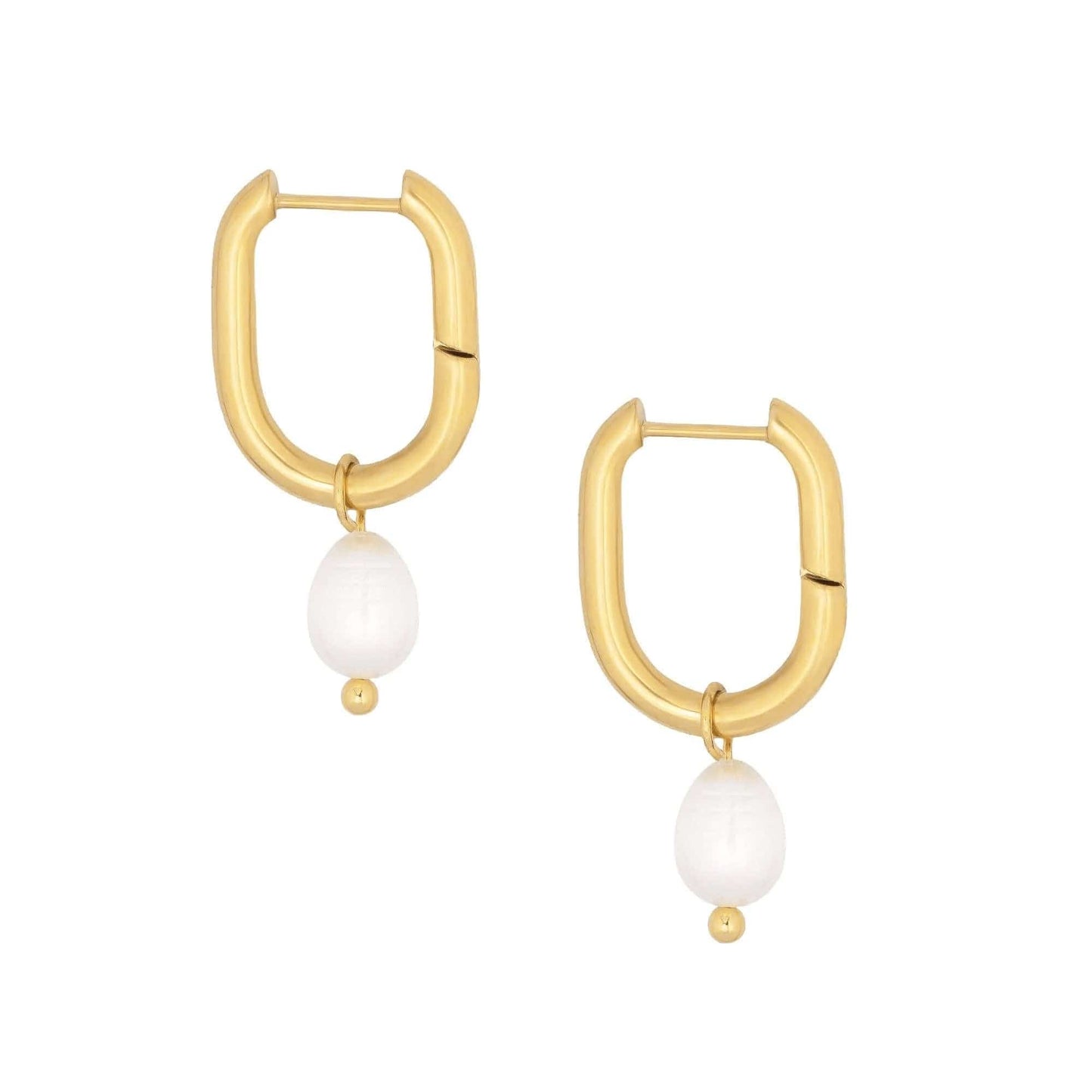 Bora Bora Pearl Hoop Earrings