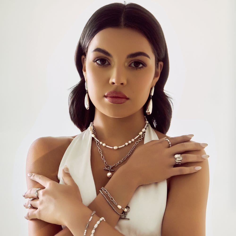 Bora Bora Pearl TBar Necklace