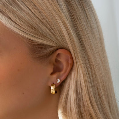 Brianna Hoop Earrings