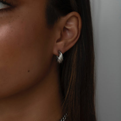 Carmel Hoop Earrings